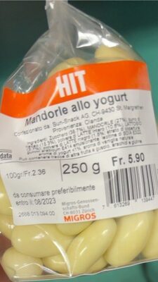 Mandorle allo yogurt