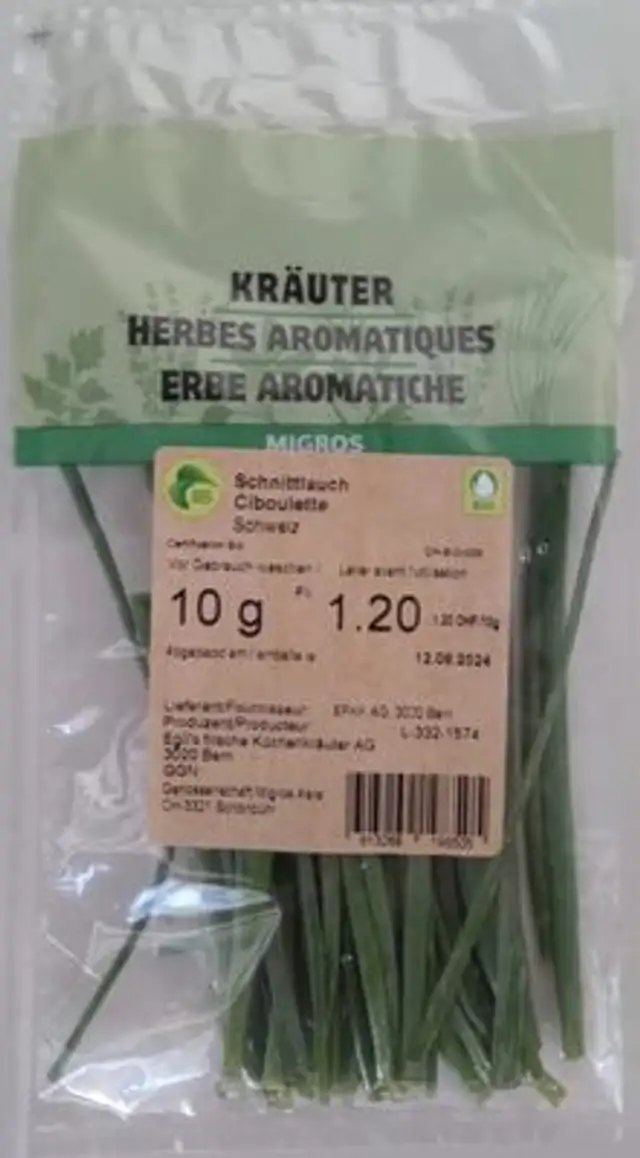 Ciboulette front packaging