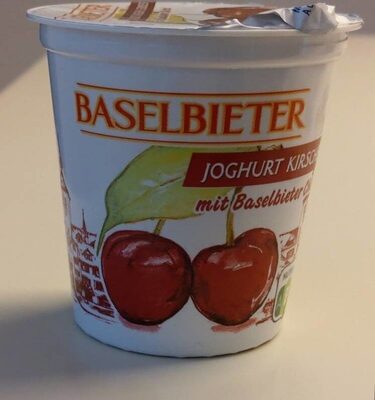 Joghurt Kirsche-Cerises front packaging