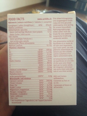 All in One arôme orange