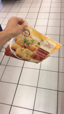 Chicken Nuggets poulet en pâte front packaging