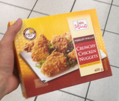 Crunchy Chicken Nuggets front packaging