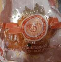 Dreikonigskuchen mit Sultaninen