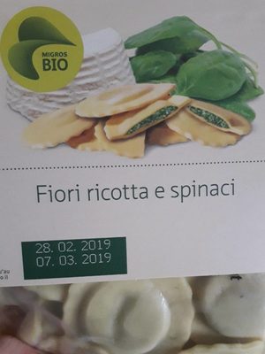 Fiori ricotta e spinaci