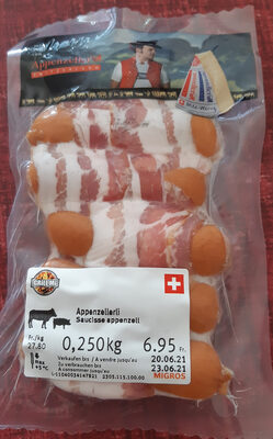 Saucisses appenzell