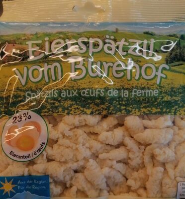Eierspätzli vom Buurehof