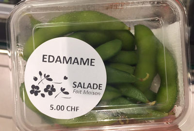 Salade d'haricots edamame