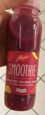 Smoothie Fruit du Dragon, Graines de Chia, Ananas