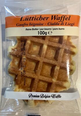 Liège waffle Pure butter