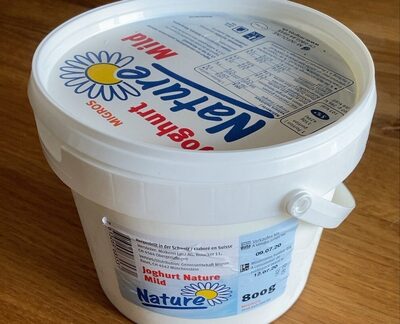 Joghurt nature mild front packaging