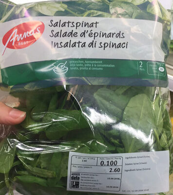 Salade d'épinards