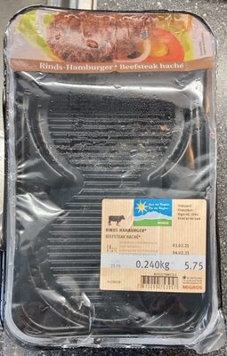 Rinds-Hamburger