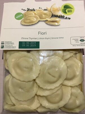 Fori limone timo | citron thym front packaging