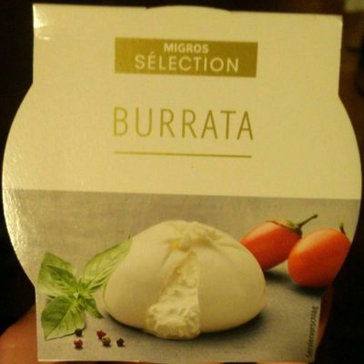 Burrata front packaging
