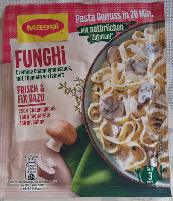 Gewürzmischung Fix Funghi cremige Champignonsauce mit Thymian