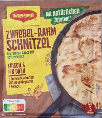 Zwiebel-Rahm-Schnitzel front packaging