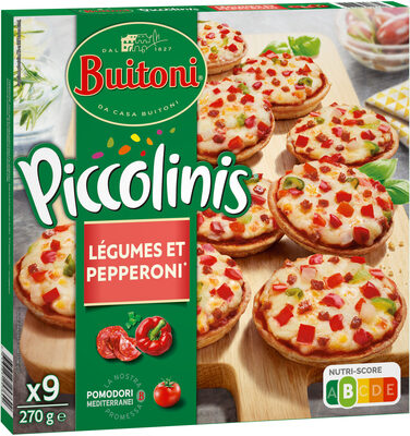 Piccolinis Légumes Et Pepperoni