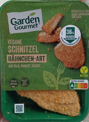 Vegane Schnitzel Hähnchen-Art