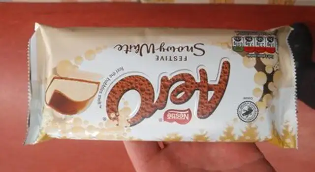Aero white chocolate