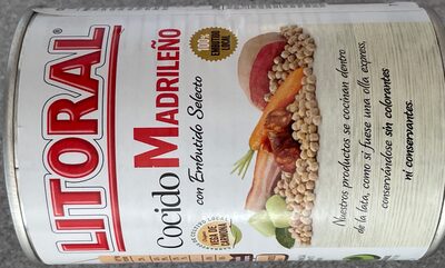 Cocido madrileño front packaging