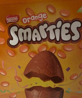 Orange Smarties Egg Shell