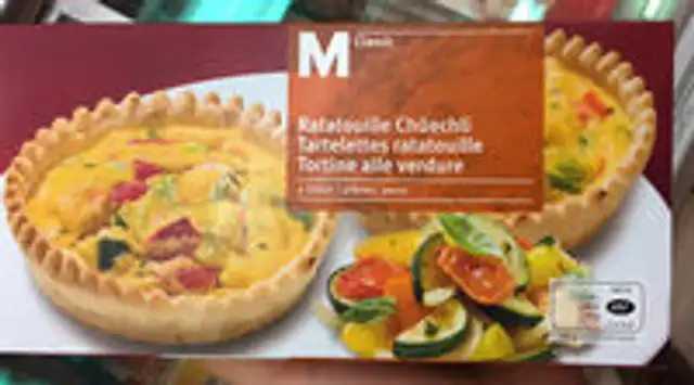Tartelettes ratatouille
