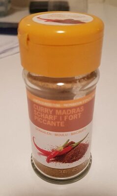 Curry Madras Scharf / fort