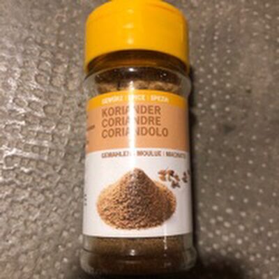 Koriander gemahlen