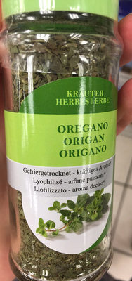 Origan Lyophilisé front packaging