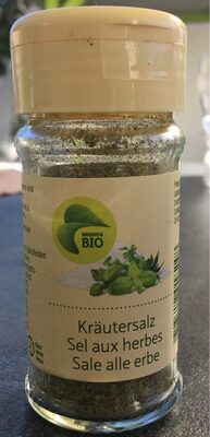Migros Bio Kräutersalz front packaging