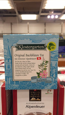Klostergarten Thé original aux fleurs de Bach Balance