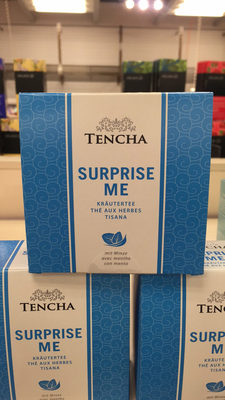 TENCHA SURPRISE ME THÉ AUX HERBES avec menthe front packaging