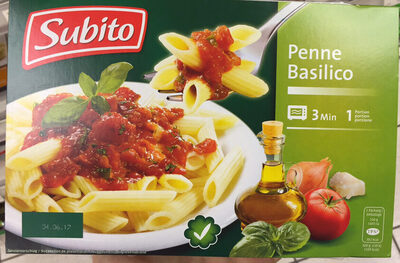 Penne Basilico front packaging