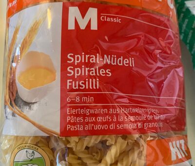 Spiralnudeln front packaging