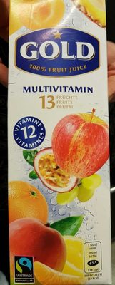 100% fruit juice - Multivitamin 13 fruits