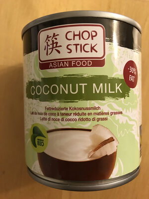 Asian Food Coconut Milk