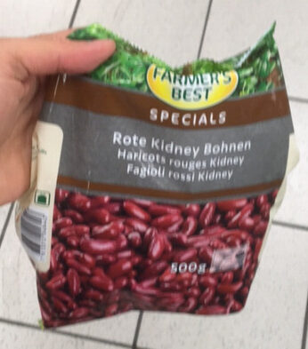 SPECIALS Haricots rouges Kidney