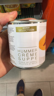 Bisque de homard front packaging