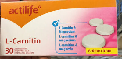 L-Carnitin Arôme citron front packaging