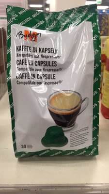 Kaffeekapseln front packaging