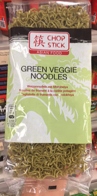 Asian Food Green Veggie Noodles