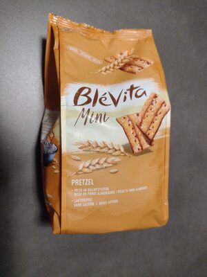 Mini pretzel rich in fibers with sunflower oil