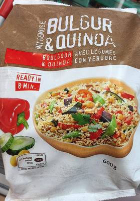 Boulgour & Quinoa avec légumes
