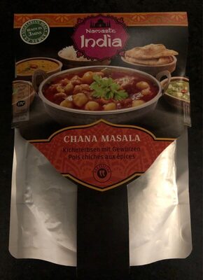 Namaste India Chana Masala front packaging