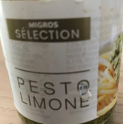 Pesto limone front packaging