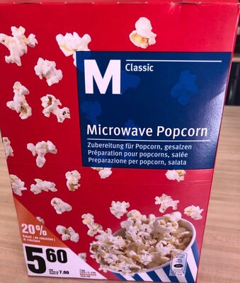 Microwave Pop-Corn front packaging