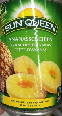 Tranches d'ananas dans du jus d'ananas
