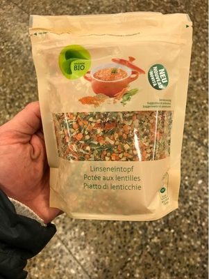 Potée aux Lentilles BIO