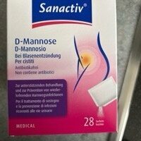 D-Mannose front packaging