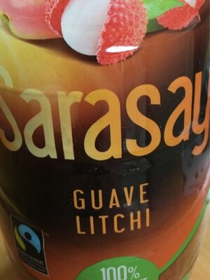 Sarasay guave litvhi front packaging